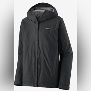 Patagonia Men's Torrentshell 3L Rain Jacket Black Size Large